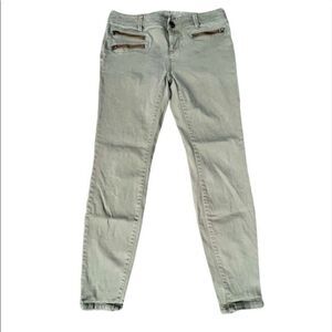 The Limited Army Green Legging Jeans